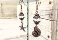 Pearl Earrings, Starfish Earrings, Seashell Earrings, Beach Earrings, Sea Lover Earrings, Beach Lover Earrings, E129