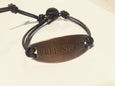 Free Spirit Bracelet, Boho Bracelet, Leather Cord Bracelet