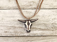 Buffalo Skull Tribal Unisex Boho Necklace