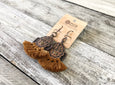 Leather Tassel Earrings, Ethnic Tassel Earrings, Rust Boho Earrings, Leather Gypsy Earrings, Native Fringe Rustic Earrings
