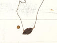 Leaf Symbol Boho Copper Pendant Necklace