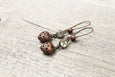 Rhinestone Filigree Heart Boho Earrings - Cute Lovely Valentine's Day Gift for Her Mother Wife Girlfriend Daughter Love Earrings Jewelry Set