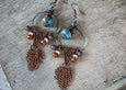 Gypsy Dangles, Boho Earrings, Ethnic/Native Earrings E025