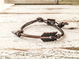 Boho Arrow Leather Bracelet B029.1